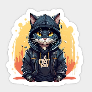 Cool Kitten Sticker